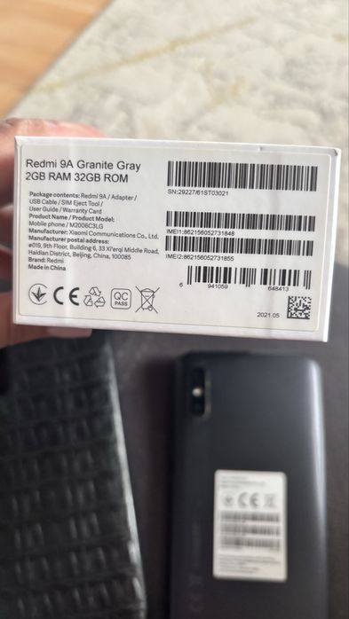 Продам телефон redmi 9 A