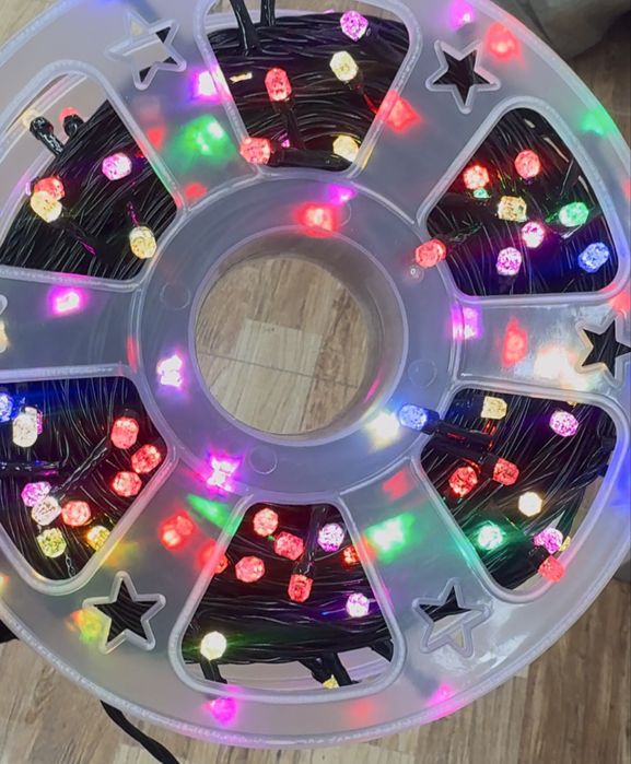 Уличные гирлянды. Новогодние гирлянды.