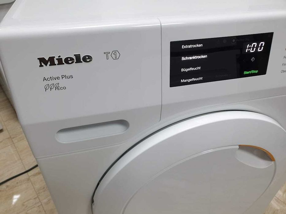 Miele T1 Active Plus Eco Сушилня с Термопомпа и Аларма Миеле 12м Гаранция
