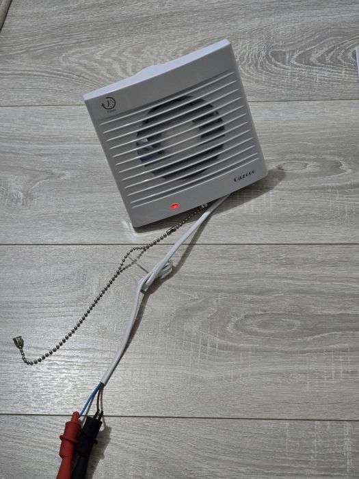 Ventilator baie cu temporizator 12W – Silențios, Alb