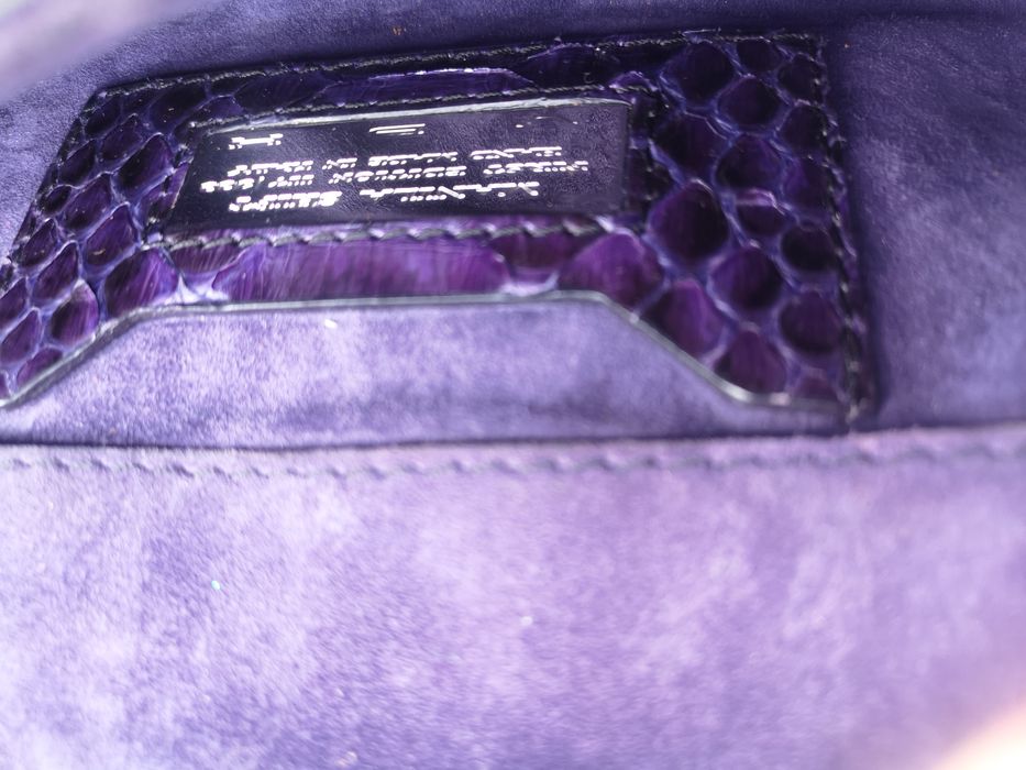 Намаление - 150 лв Manila Shift крокодилска кожа чанта