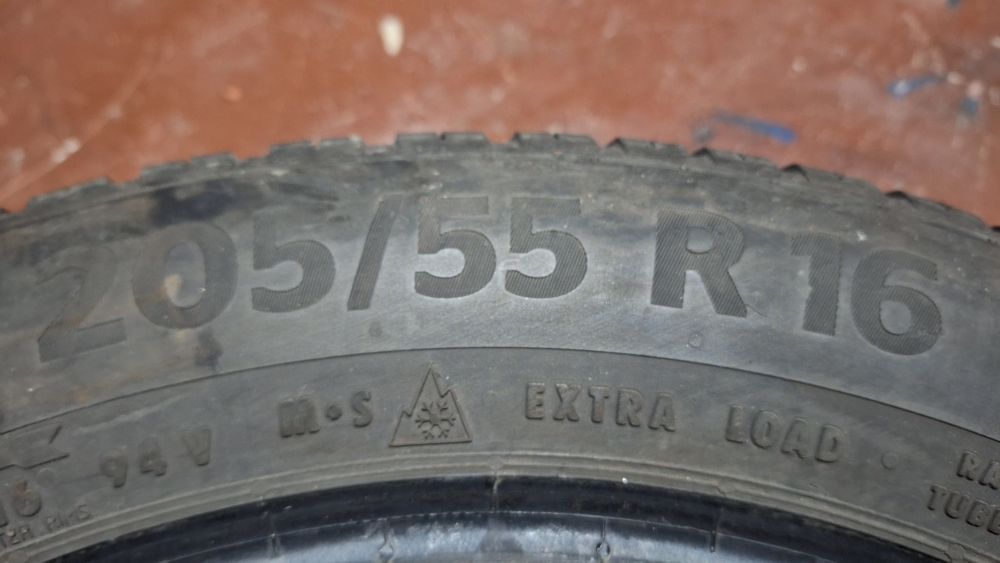 Set 4 anvelope vara si iarna M+S  205/55 R 16