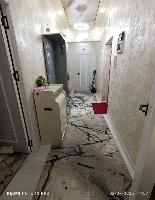 Яшнобод тумани олмос махаллада ижарага квартира бор