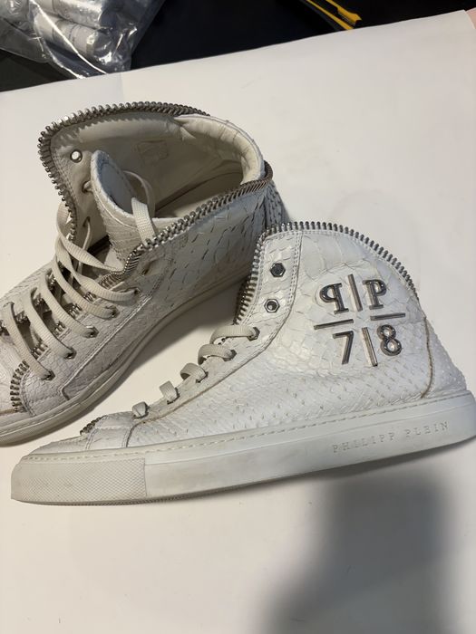 Маратонки PHILIP PLEIN бели,номер 43