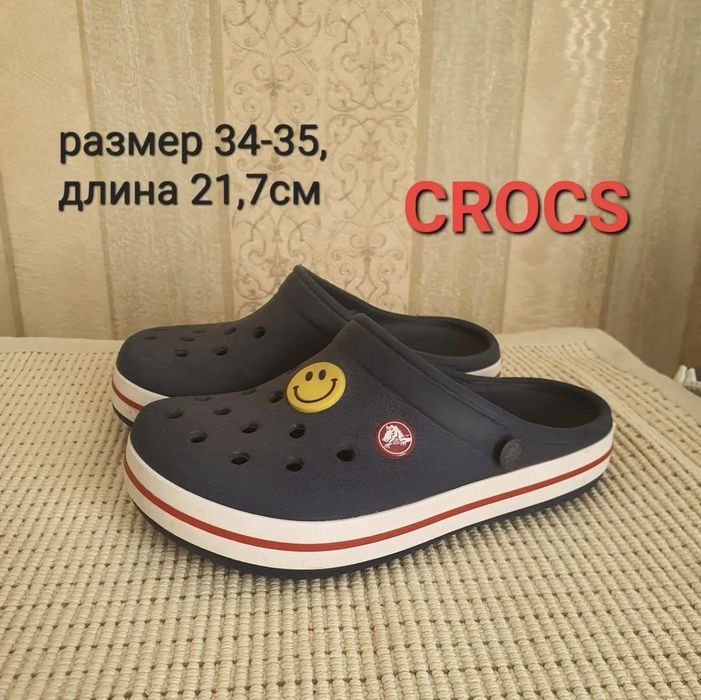 Crocs (оригинал) размер J3, 34-35