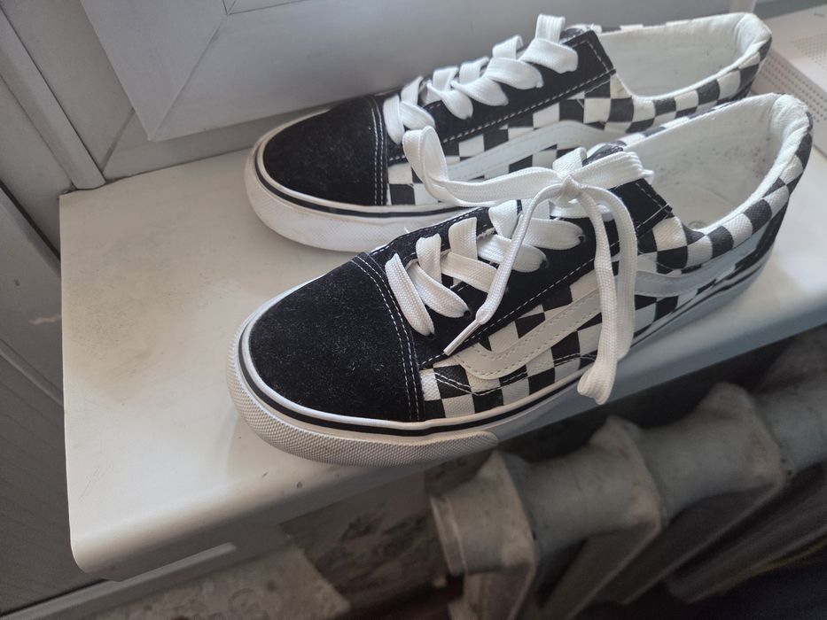 Vans Old Skool в шахматную клетку