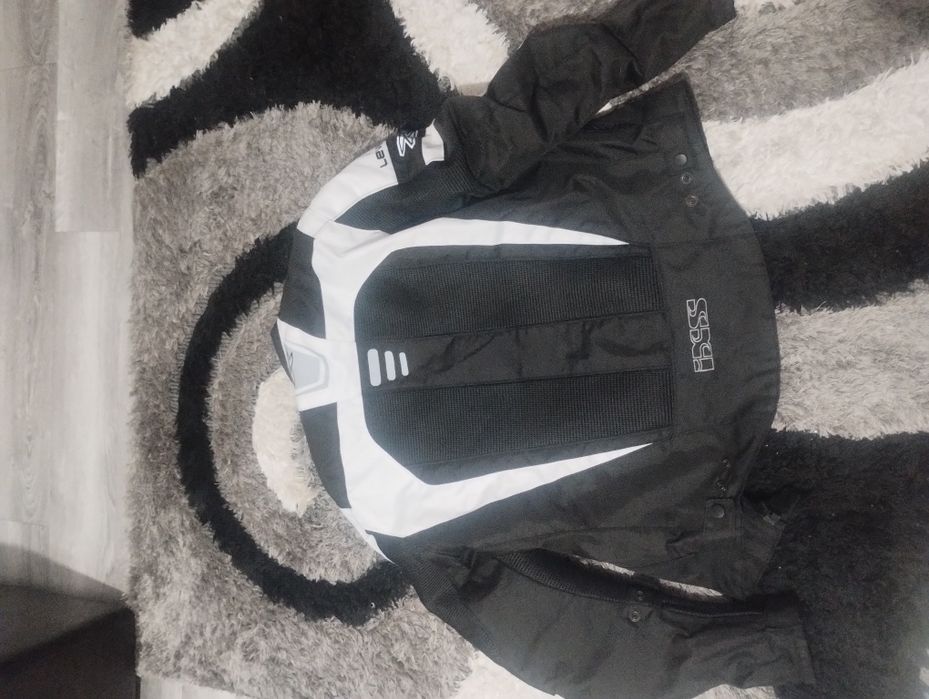 Costum moto piele,geacă textil vara, pantaloni dama vanucci.