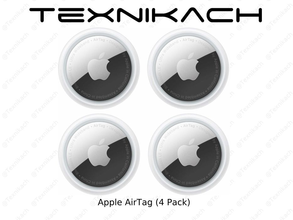 Новый • Apple AirTag • 4 Pack • 1 Pack • Доставка