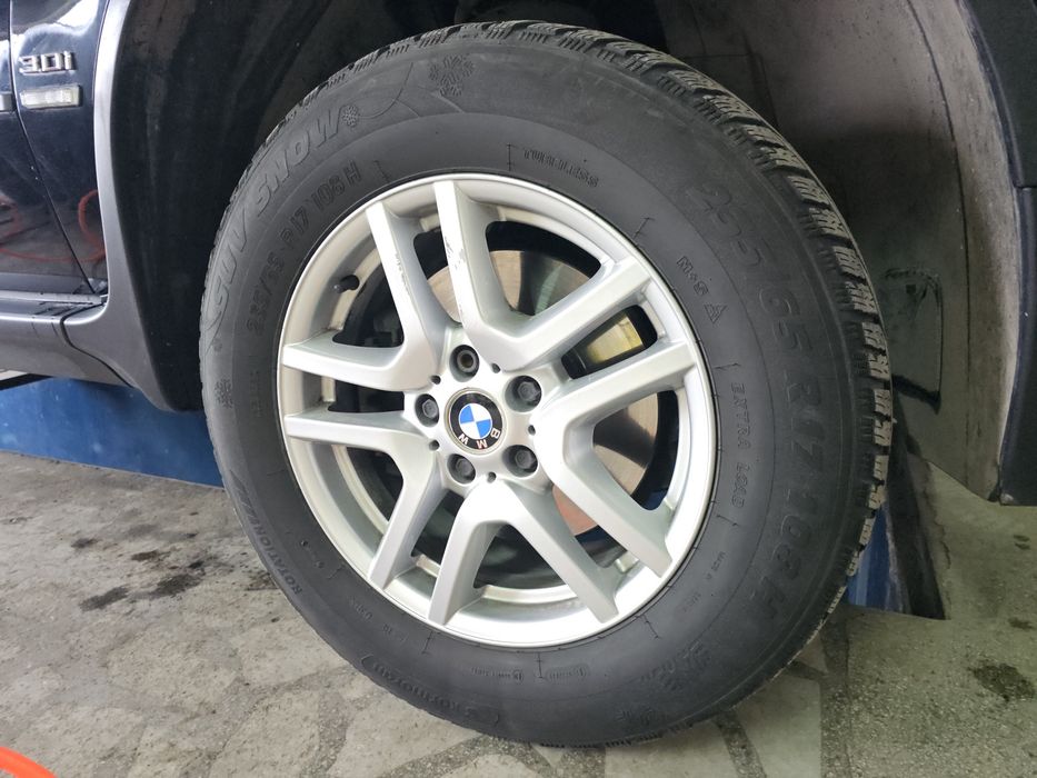 Джанти 17" цола със зимни гуми за BMW X5 E53