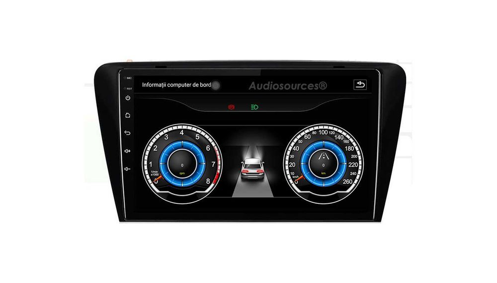 Navigatie Skoda Octavia3 android octacore 6+64GB DSP SIM Meniuri MIB2