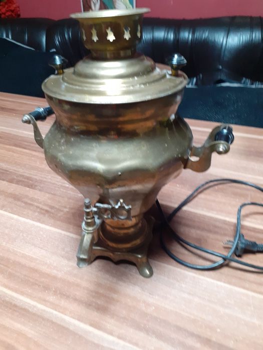 Тулски     руски   самовар .. .Духалка за  камина