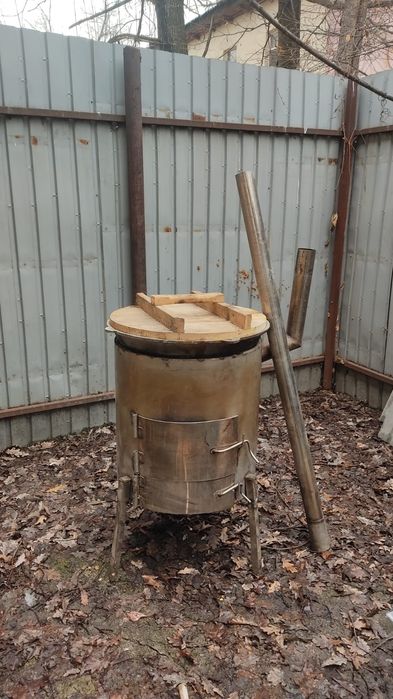 Казан печка ошак