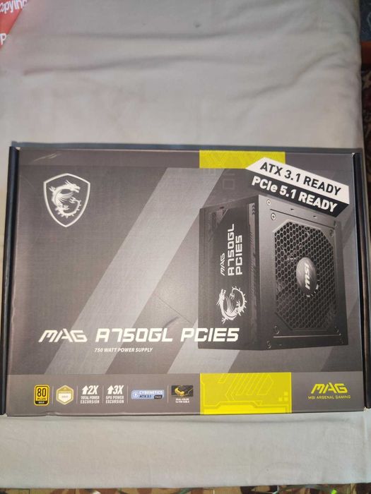 Захранващ блок MSI 750W + 8г гаранция