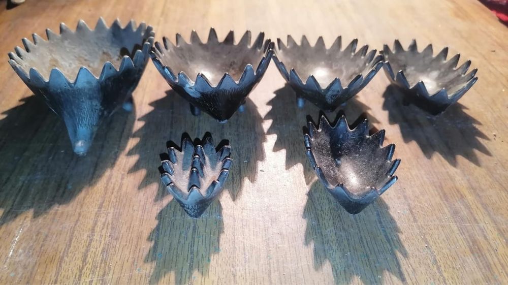 Набор пепельниц ёжик ссср