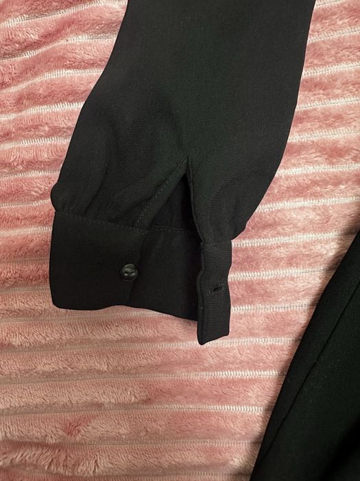 Черное платье мини