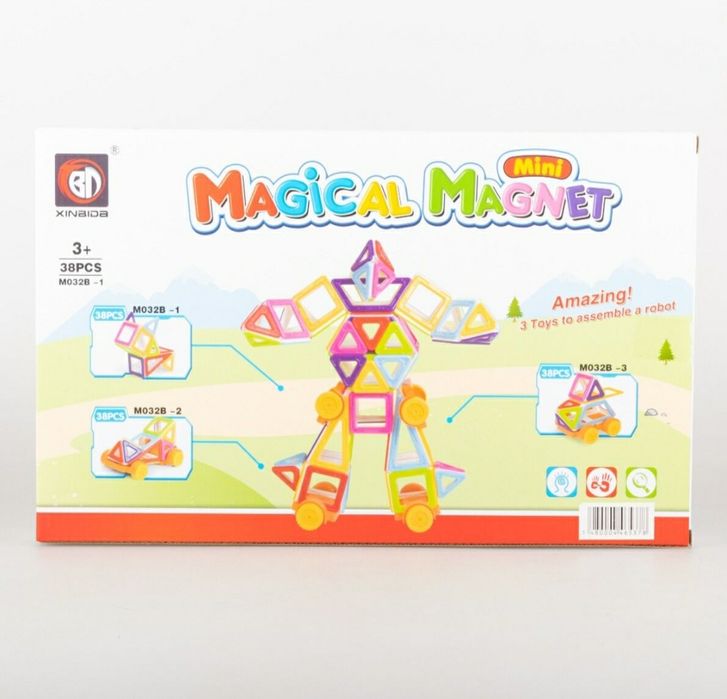 Магнитный конструктор 3D