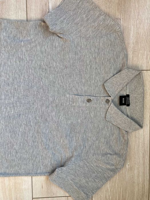 Hugo Boss Pima Cotton Firenze Logo мъжка поло тениска  S Regular Fit