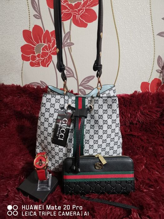 Geanta,portofel,ceas set