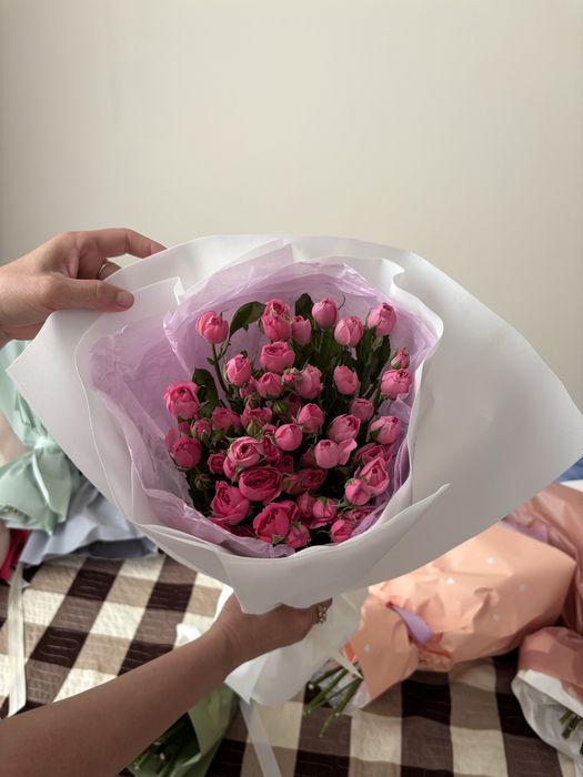 Цветы новые сегодня сделаны