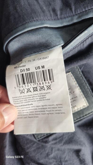 Мъжко кожено яке MILESTONE (M) 170€
