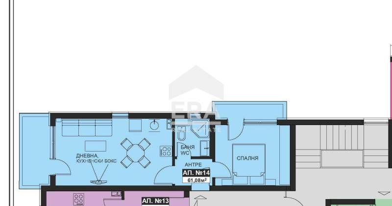 Продава се Двустаен апартамент в Поморие - 61 кв.м за 1252 €/кв.м - Снимка #4