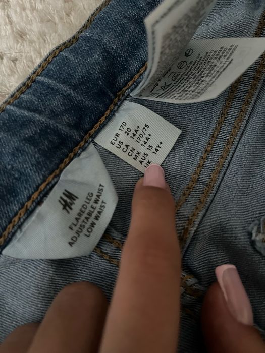 Blugi evazati h&m