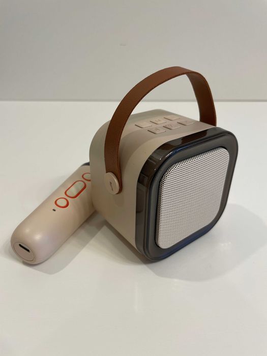 Boxa + microfon pentru karaoke
