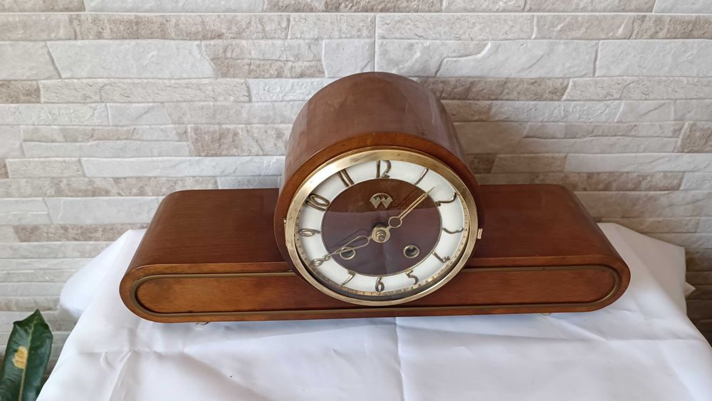 Стар каминен часовник - WEIMAR - Germany - Антика - 1970"