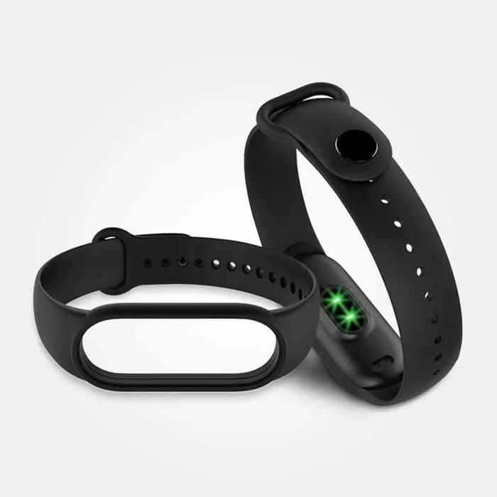 Curea neagra din silicon neagra pentru bratara Xiaomi Mi Band 6 sau 5