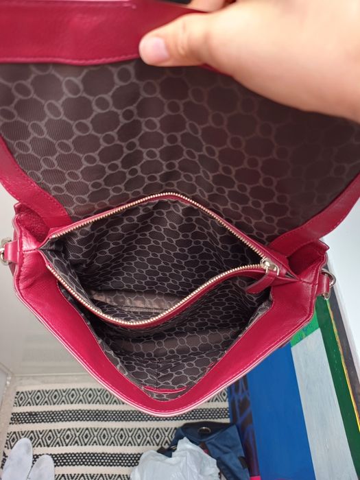 Две качествени дамски чанти от естествена кожа