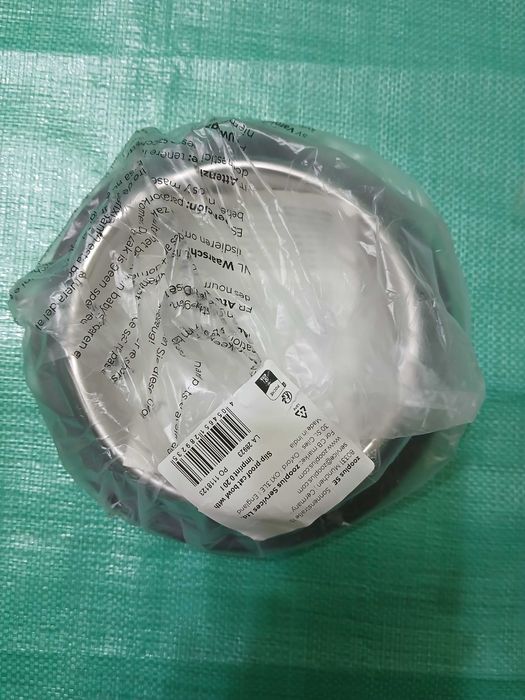 Bol hrana/apa animale antiderapant cu imprimeu, 200ml, NOU nefolosit