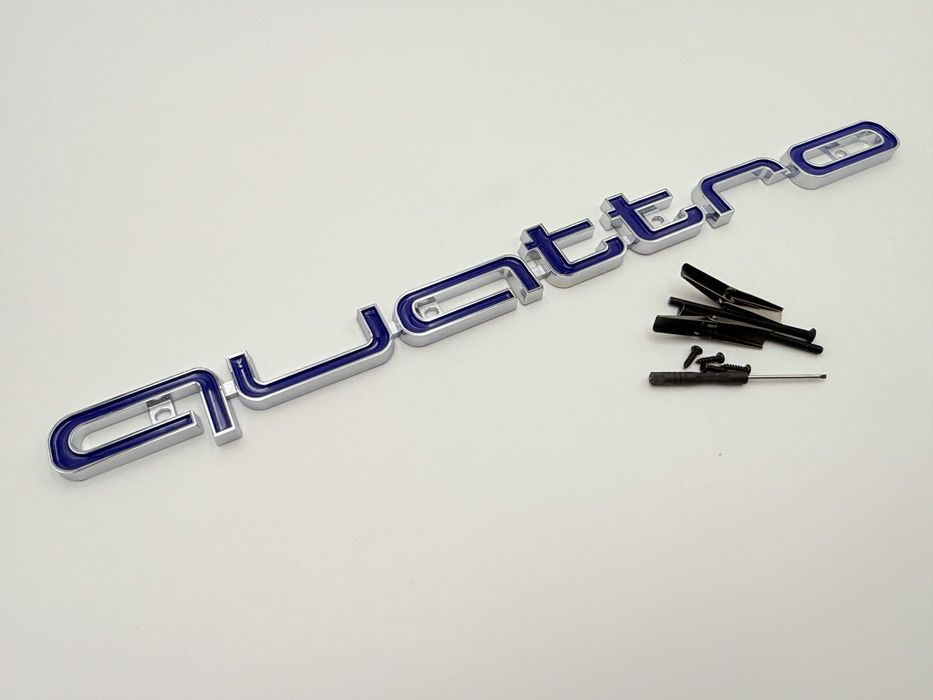 Embleme Compatibile Audi QUATTRO grila 3 modele