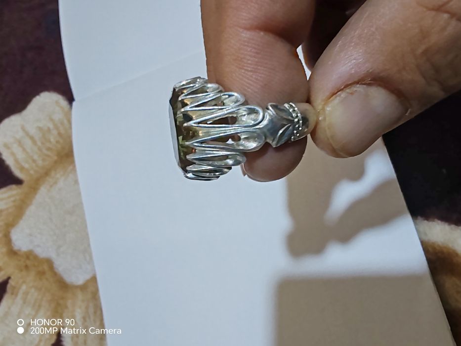 Серебро мужской С натурални Камней