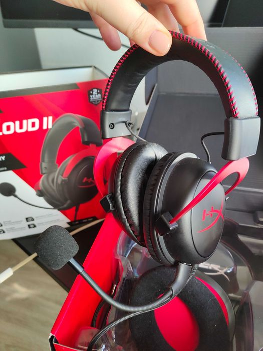 HyperX Cloud II игровые наушники 7.1 с микрофоном