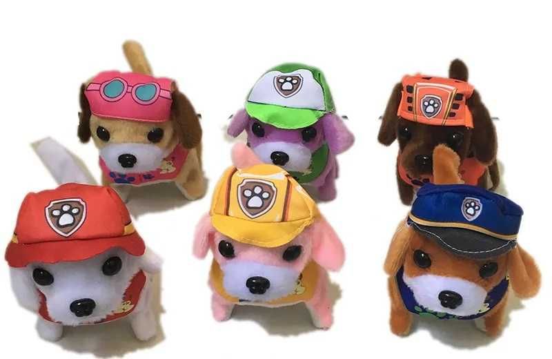 Детска играчка Куче лаещо и ходещо Патрул ПЛЮШ