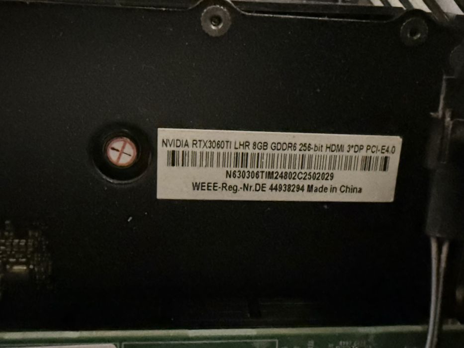 Nvidia 3060Ti 8GB -видео карта