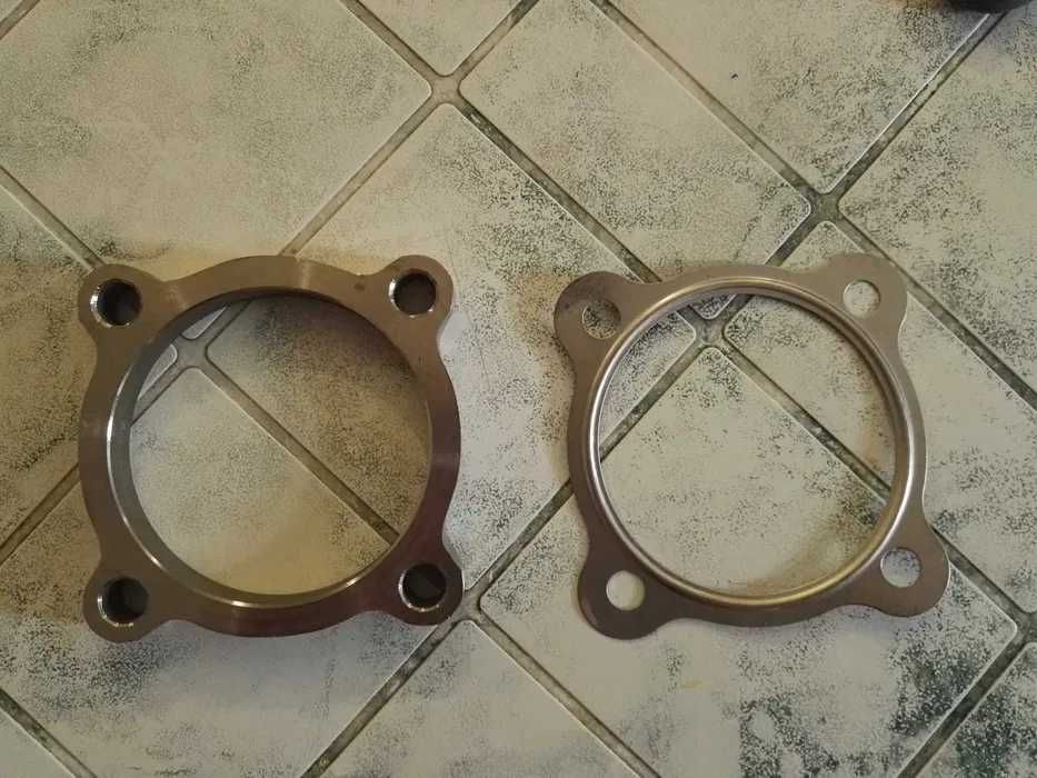Даунпайп фланец, за турбо, GT30, GT35, GT3076, GT3582 неръждавейка