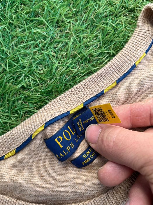 Мъжки пуловер : POLO By RALPH LAUREN Slim Fit Pima Cotton XXL