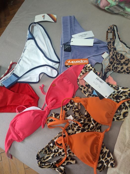 Лот от бански маркови Agent provocateur Calvin Klein, Parah ,Zara , рС .внос Лондон