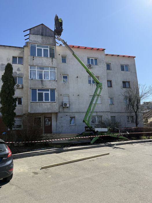 Inchiriem nacela sau executam lucrari la inaltime de pana la 17 m