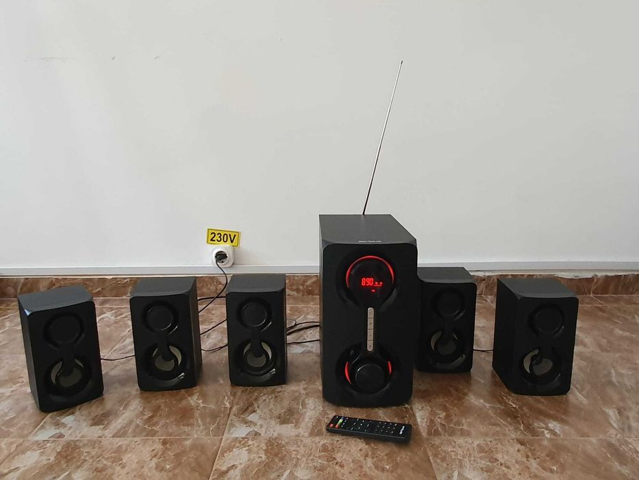 Boxe 5.1 SoundRise 51105W perfect funcțională - Model:  SRXS - 51105 W