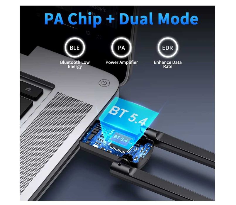 Bluetooth адаптер v5.4 (180 метров)