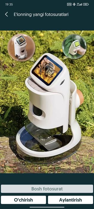 Подарок, день рождения, электронный детский микроскоп – фото и видео