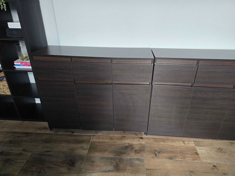 2 x Comoda birou / dormitor Wenge