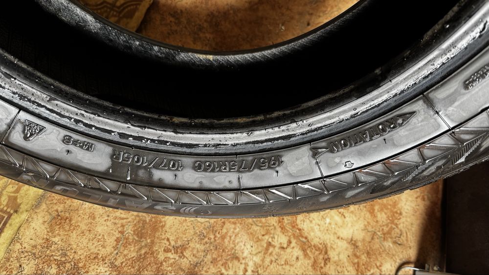 Шины на Газель 195/75R16C