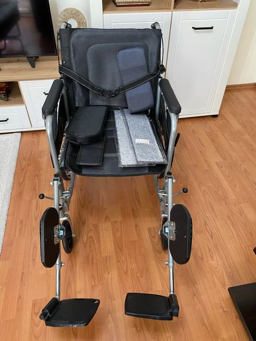 Scaun transport pacienți din oțel – Cod produs: CML-208GC-46