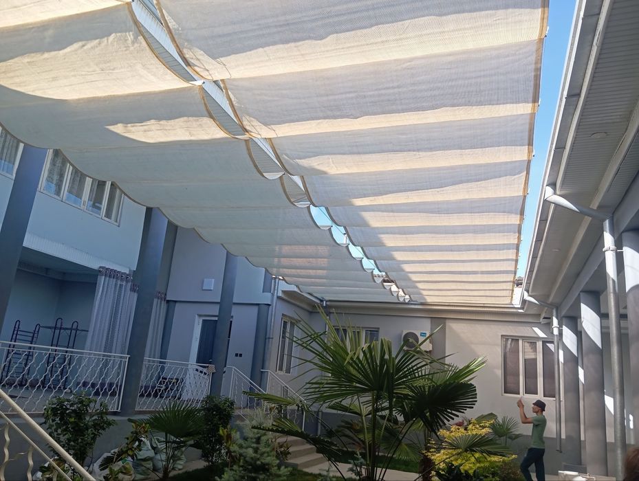 Assalomu alaykum soya setka tent baner sotamiz va oʻrnatamiz