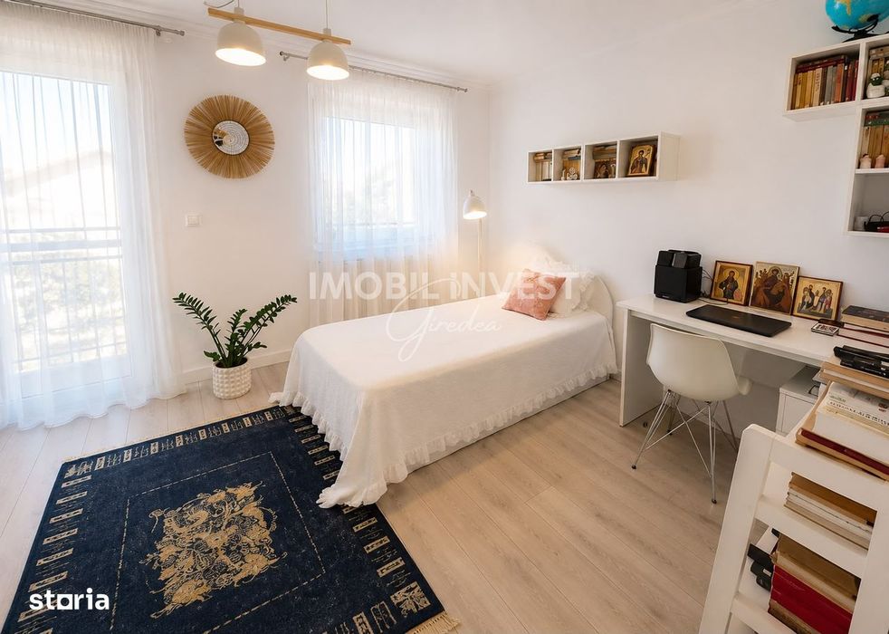 Casa insiruita Ultracentral |85 mp utili| 128 mp construiti| Mobilata