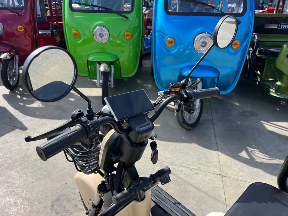 Triciclu electric tuk tuk Thor SXL PRO 1000W cu CIV  nou Agramix