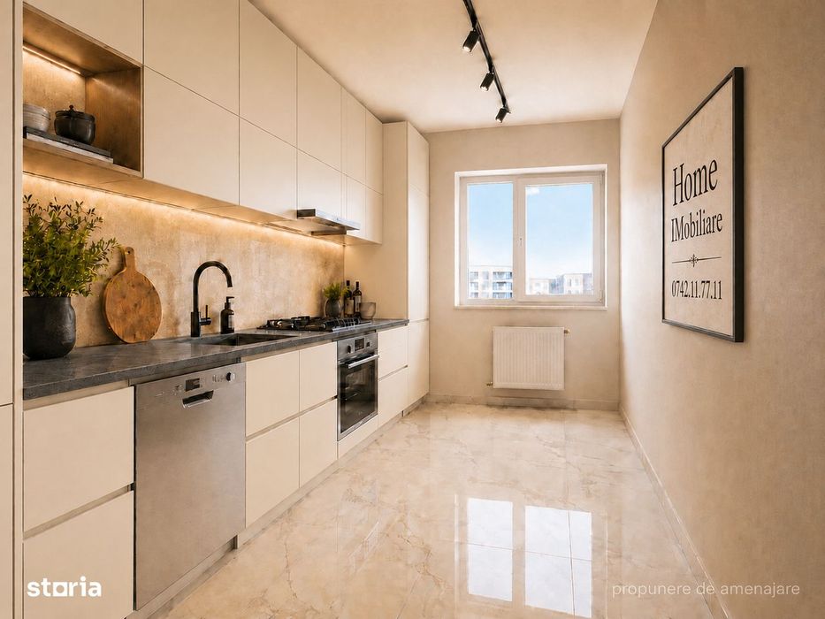 Apartament 2 camere Premium Grand Arena Bloc 2026 Finisaje la alegere — fotografia 3